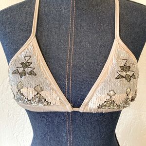 All saints bikini top.  Xs sequence perfect condition.